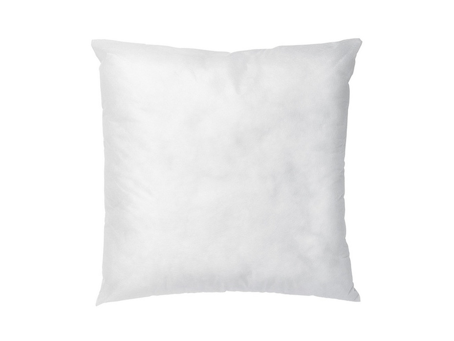 Подушка Эконом белая синтетическое волокно 50*50 / Тексима