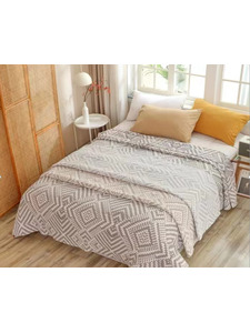 Покрывало 4610283 Ромбы зигзаг хлопковое 200*230 / 7-я