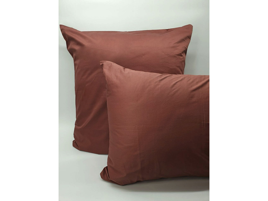 Наволочка KL-5(325) гладкий сливовый сатин однотонный 70*70 / Tia