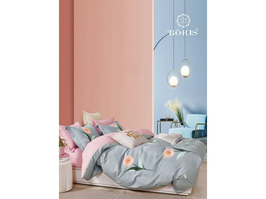 Постельное белье FM 0202 полисатин Евро сп / Boris