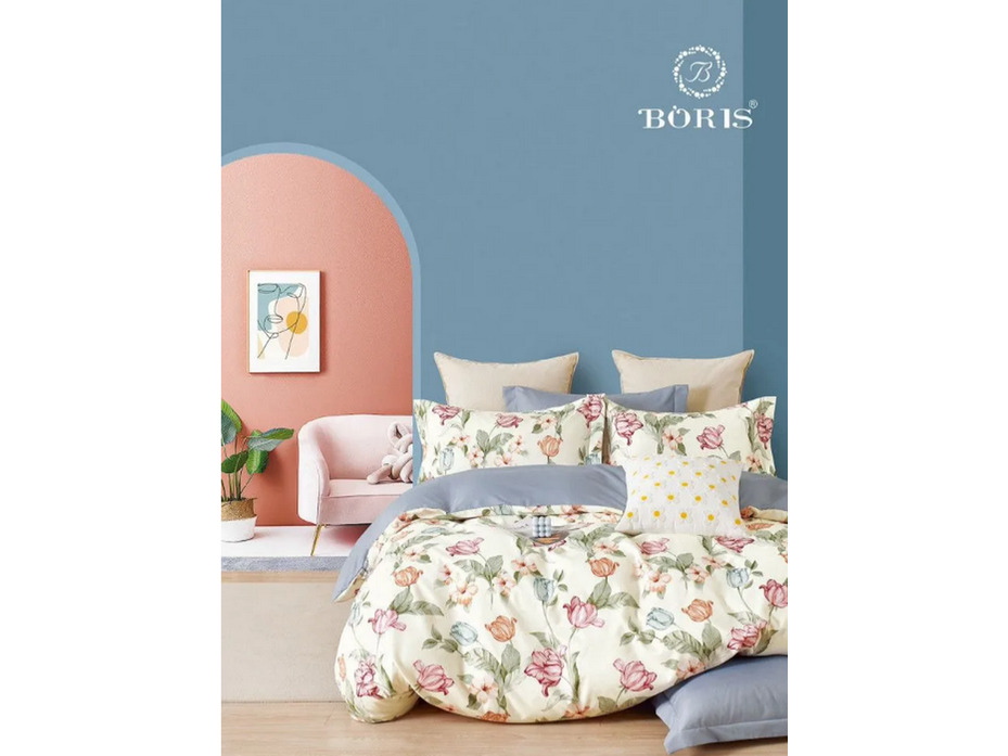 Постельное белье FM 0213 полисатин Евро сп / Boris Постельное белье FM 0213 полисатин Евро сп / Boris