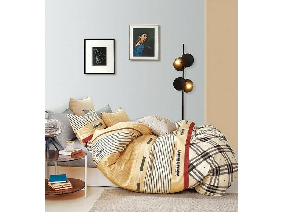 Постельное белье 1313 сатин 2 сп / Butterfly