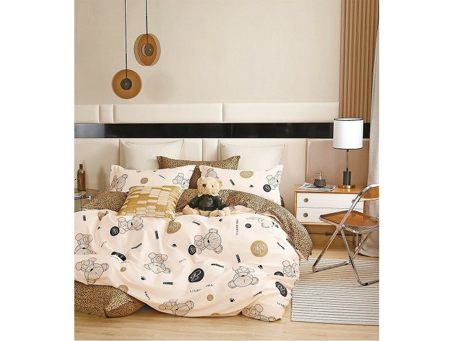 Постельное белье 1363 У сатин 1,5 сп / Butterfly