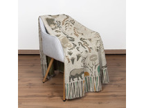 Плед 479 18С240-ШР Зоопарк льняной 110*160 / Белорусский лен Плед 479 18С240-ШР Зоопарк льняной 110*160 / Белорусский лен