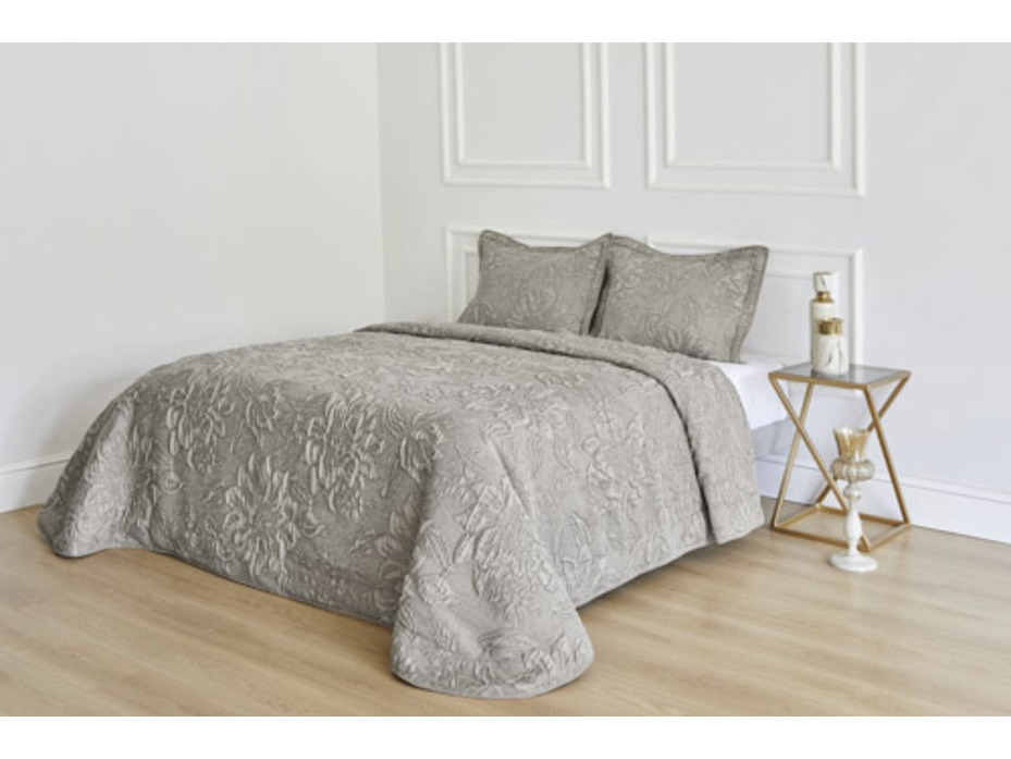 Покрывало с наволочками Larina жаккардовое 260*270, 50*70 (2шт) / Soft cotton