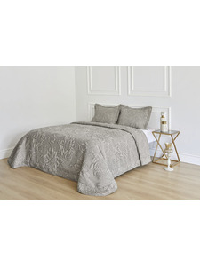 Покрывало с наволочками Larina жаккардовое 260*270, 50*70 (2шт) / Soft cotton