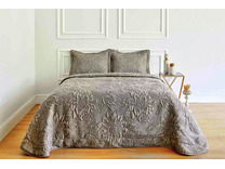 Покрывало с наволочками Larina жаккардовое 260*270, 50*70 (2шт) / Soft cotton