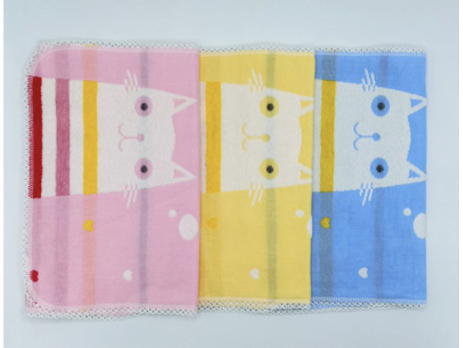 Полотенце 650223 Котенок в полосатом хлопковое 25*50 / 7-я Полотенце 650223 Котенок в полосатом хлопковое 25*50 / 7-я