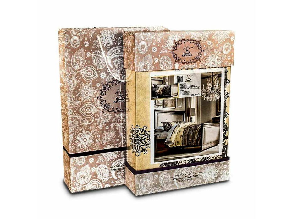 Постельное белье CP6 223 сатин Евро сп / Retrouyt