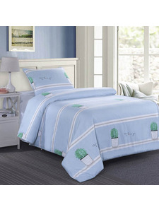 Постельное белье Кактус 557 сатин 1,5 сп / Sofi de Marko