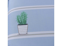 Постельное белье Кактус 557 сатин 1,5 сп / Sofi de Marko