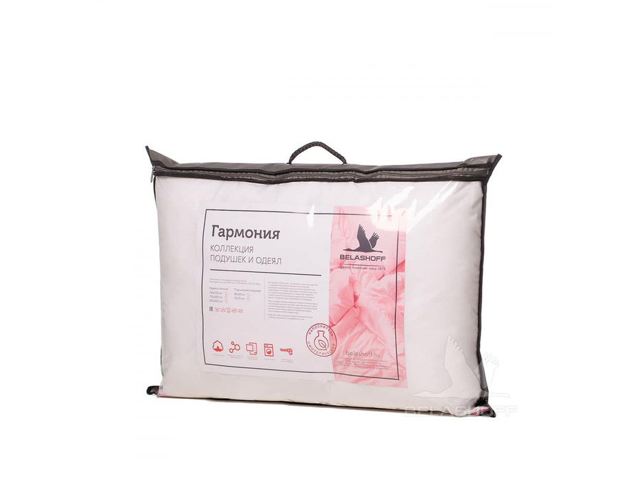 Подушка Гармония искусственный лебяжий пух 50*70 / Belashoff