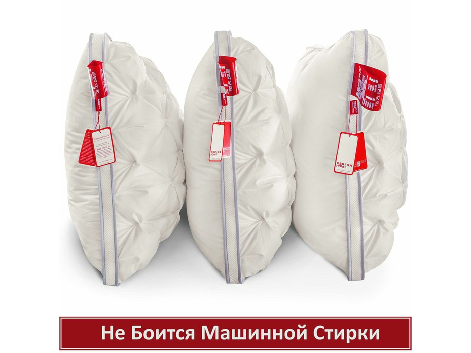 Подушка Delux 3D ЕС-5793 чехол тик 65*65 / Espera