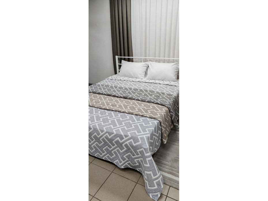 Покрывало 4610181 Геометрия соевое волокно 200*20 / 7-я