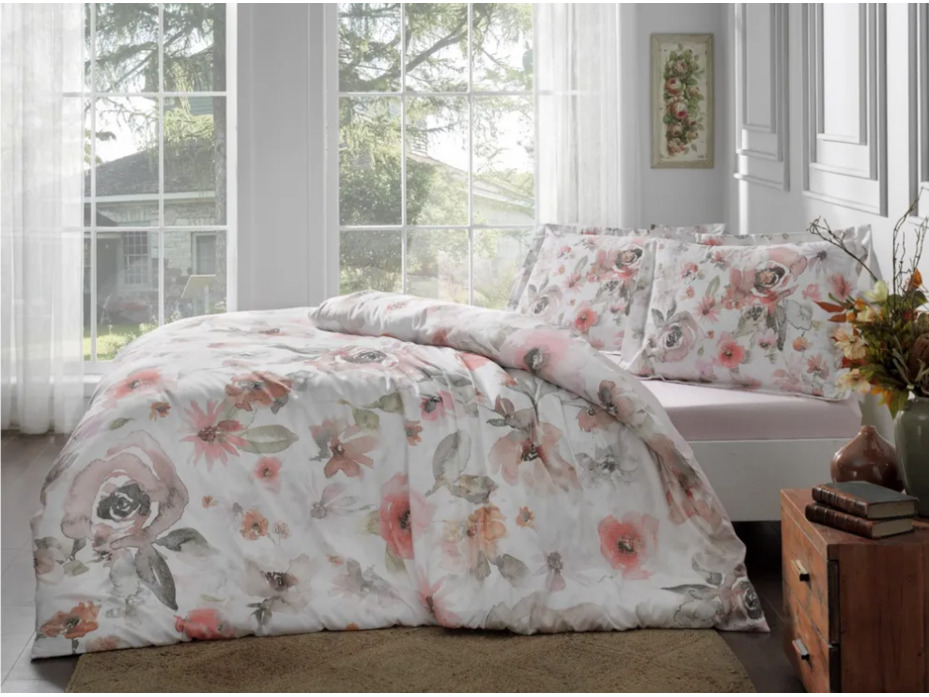 Постельное белье Clara сатин Евро сп / Tac