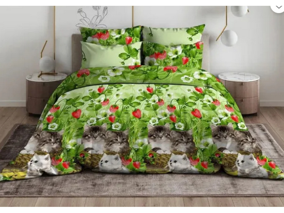 Постельное белье 4313 (20) Котята бязь 1,5 сп / Василиса Постельное белье 4313 (20) Котята бязь 1,5 сп / Василиса