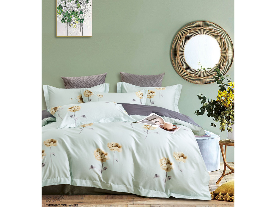 Постельное белье с простыней на резинке 160/ 78-S60-0728 сатин делюкс Евро сп / Спать Пора Постельное белье с простыней на резинке 160/ 78-S60-0728 сатин делюкс Евро сп / Спать Пора