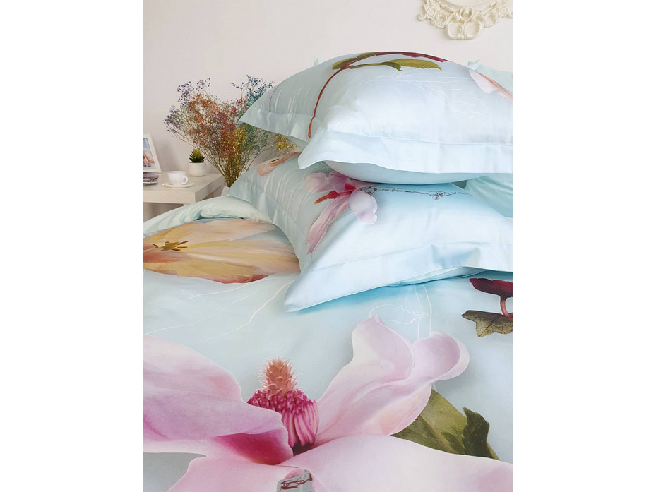 Постельное белье Floris сатин делюкс 1,5 сп / Tivolyo Home Постельное белье Floris сатин делюкс 1,5 сп / Tivolyo Home