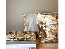 Постельное белье Loretta сатин, жатый шелк Евро сп / Тivolyo Home