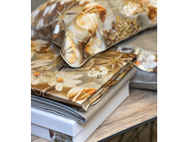 Постельное белье Loretta сатин, жатый шелк Евро сп / Тivolyo Home