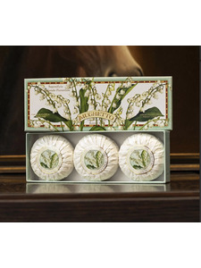 Мыло ZCP 38 Lily of the Valley с ароматом ландыша, 100 гр (3 шт) / Saponificio Artiginale Fiorentino