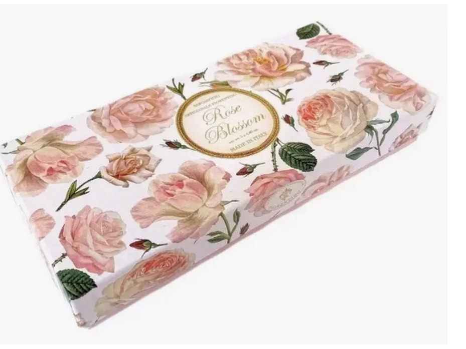 Мыло WA 269 Rosa с ароматом розы, 125 гр (3 шт) / Saponificio Artiginale Fiorentino