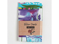 Набор полотенец 7321895 Цветочная радость вафельные (35*60, 2 шт) / Доляна