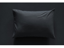 Наволочка KL-5 (007) черный сатин однотонный 50*70 / Tia