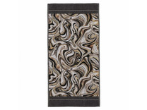 Полотенце Murano nero шенилл 75*150 / Feiler