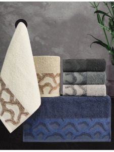 Полотенце H 2252 Koen махровое 70*140 / Karven