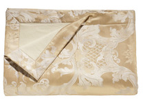 Плед Louis XIV мако-брокат-дамаст, меринос 130*190 / Curt Bauer