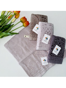 Полотенце 3004451 Восточный узор махровое 35*75 / 7-я