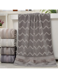 Полотенце 1705346 Зигзаг махровое 50*90 / 7-я Полотенце 1705346 Зигзаг махровое 50*90 / 7-я
