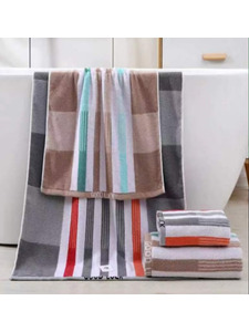 Полотенце 1905248 Клетка махровое 50*90 / 7-я