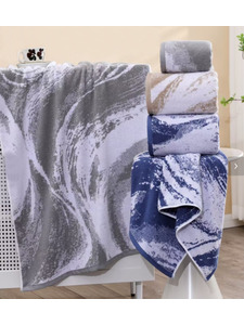 Полотенце 2205600 Мрамор махровое 50*90 / 7-я