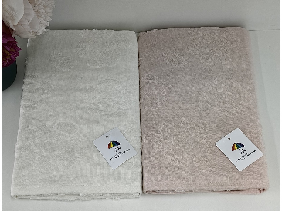 Полотенце 1506292 Розы махровое 70*140 / 7-я Полотенце 1506292 Розы махровое 70*140 / 7-я