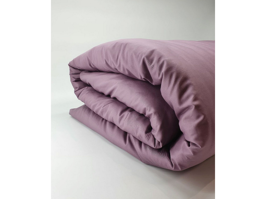 Пододеяльник KL-5 (18-3013) черника сатин однотонный 160*220 / Tia