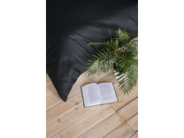 Пододеяльник KL-5(007) черный сатин однотонный 200*220 / Tia Пододеяльник KL-5(007) черный сатин однотонный 200*220 / Tia