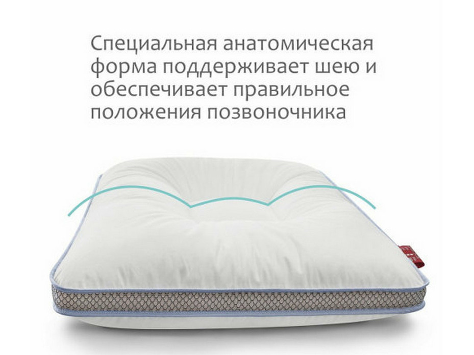 Подушка Quadro DeLux EC-4271 чехол тик 50*70 / Espera