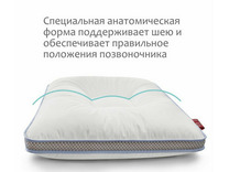 Подушка Quadro DeLux EC-4271 чехол тик 50*70 / Espera