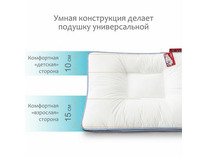 Подушка Quadro DeLux EC-4271 чехол тик 50*70 / Espera