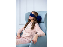 Подушка дорожная и маска для глаз Memory Foam Sky 33*13 / Arya