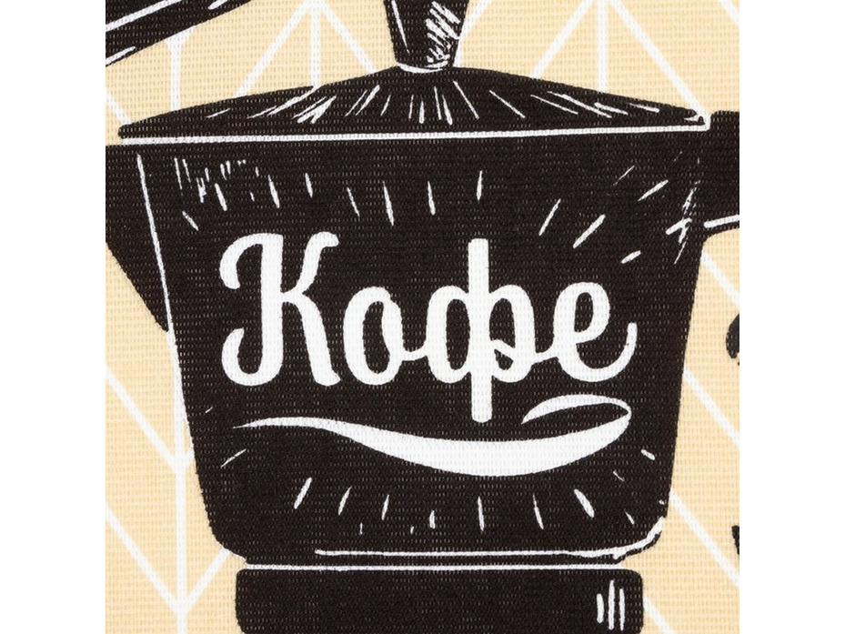 Полотенце 4136457 Кофе рогожка 35*60 / Доляна