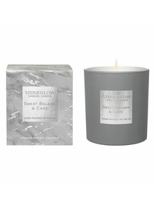 Сладкий бальзам и кадэ, Свеча в стеклянном стакане / StoneGlow