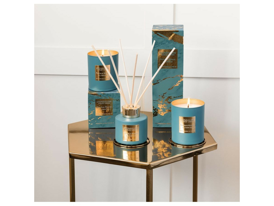 Папирус и жасмин, Свеча в стеклянном стакане / StoneGlow