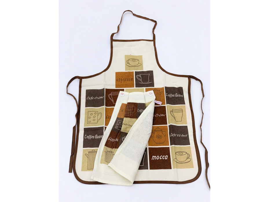 Фартук и полотенце F007 / Karven Фартук и полотенце F007 / Karven