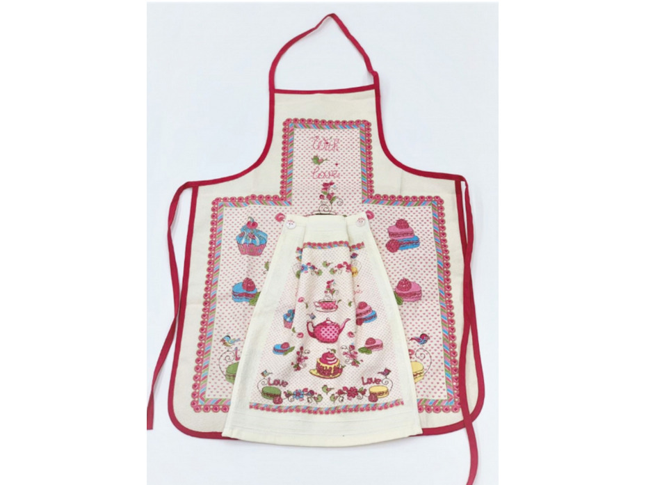 Фартук и полотенце F007 / Karven Фартук и полотенце F007 / Karven