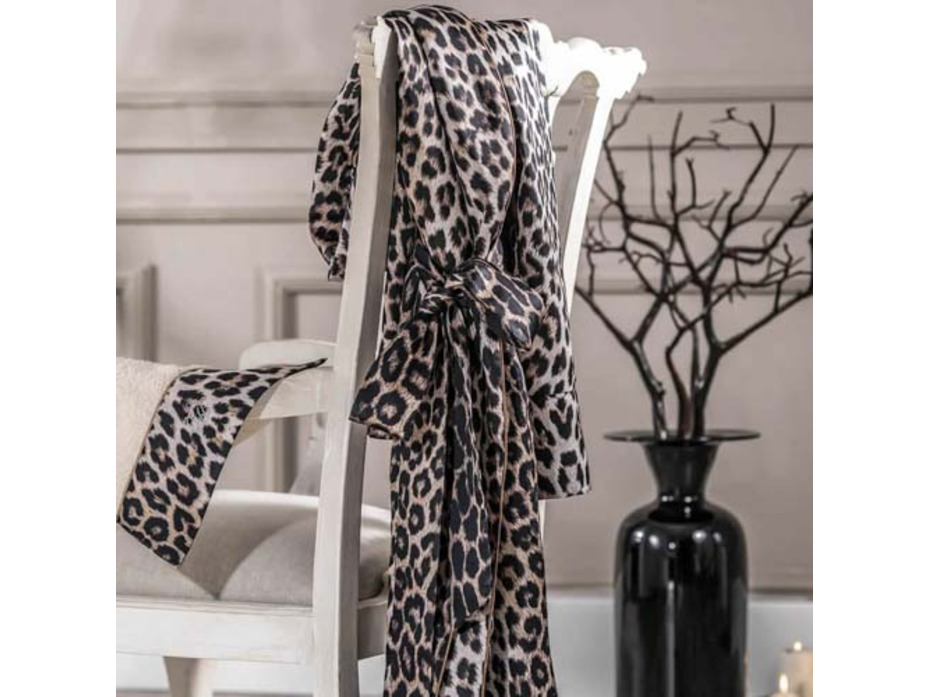 Халат женский Leopard жаккардовый / Tivolyo Home