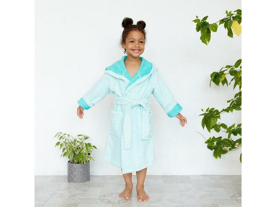 Халат детский Крапинка махровый / Крошка Я Халат детский Крапинка махровый / Крошка Я