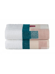 Полотенце Cubus border шенилл 50*100 / Feiler